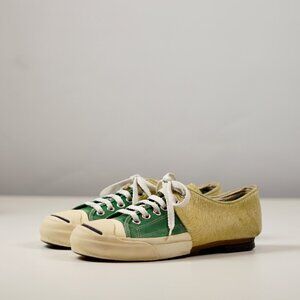 Maison Mihara Yasuhiro Pony Hair Canvas Hybrid Sneaker